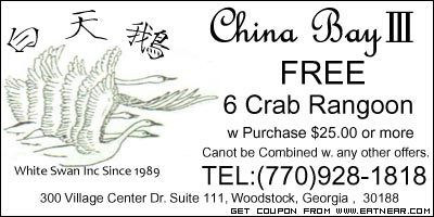 FREE 6 Crab Rangoon