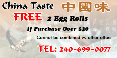 FREE 2 EGG ROLLS