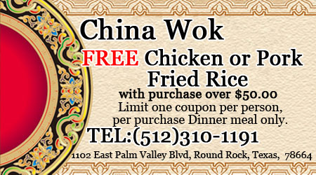 FREE Chicken or Pork Fried Rice