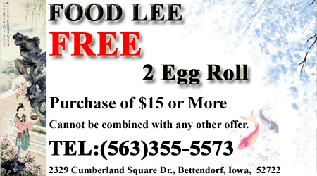 FREE 2 Egg Roll