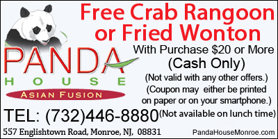 Free Crab Rangoon or Fried Wonton