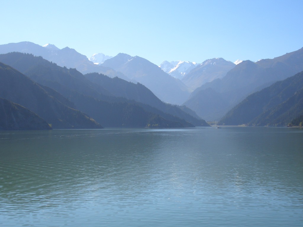 Tianchi Lake at Mountain Tianshan5