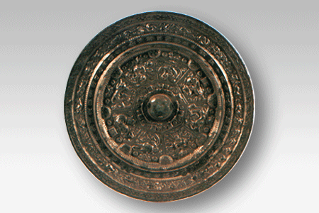 photo of Bronze “Ren Shou” Mirror with Four Direction Gods (Sui Dynasty)