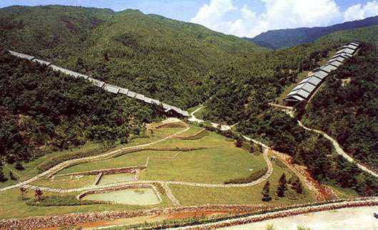 photo of the site of an ancient kiln at Yulinting1