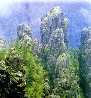 Mountain Jiugong Scenic Area1