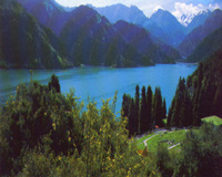 photo of Tianchi Lake at Mountain Tianshan1