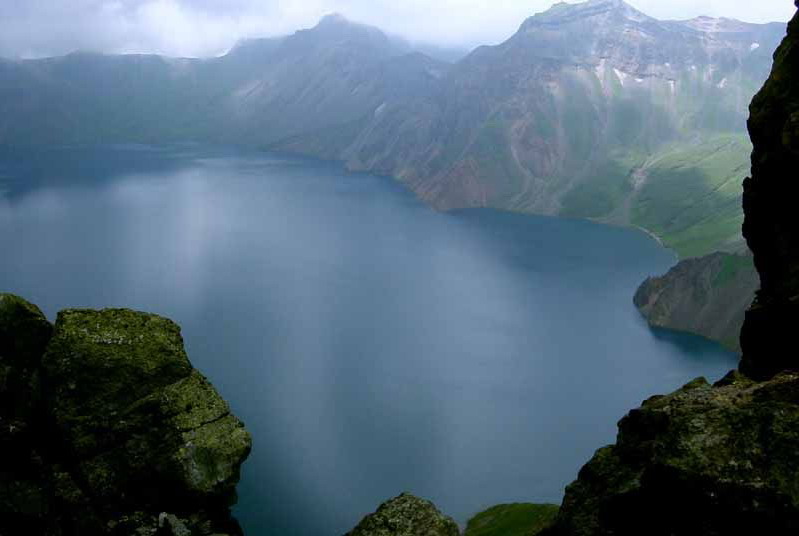 Tianchi Lake at Mountain Tianshan7